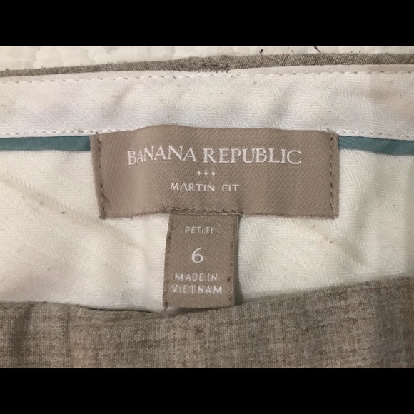 Light Brown Banana Republic Dress Pants - Picture 3 of 4